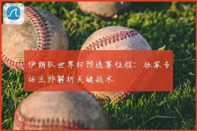 伊朗队世界杯预选赛征程:独家专访主帅解析关键战术