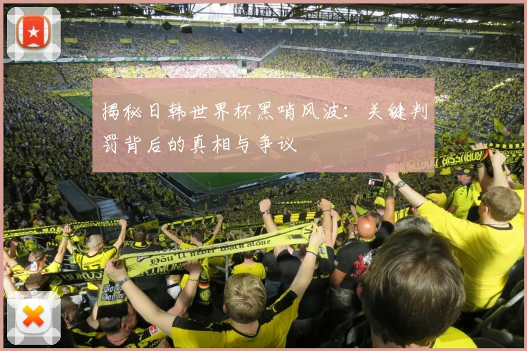 揭秘日韩世界杯黑哨风波：关键判罚背后的真相与争议